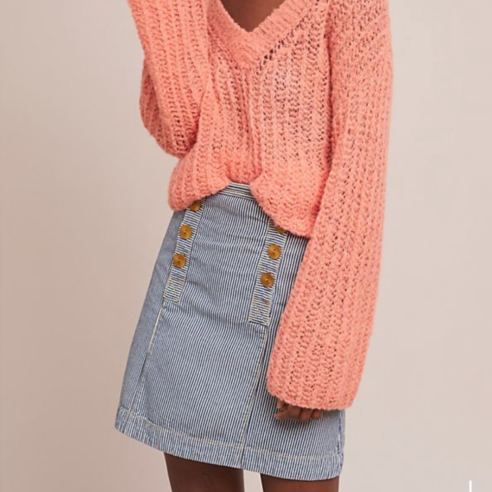 Pilcro and the Letterpress by Anthropologie Skirt